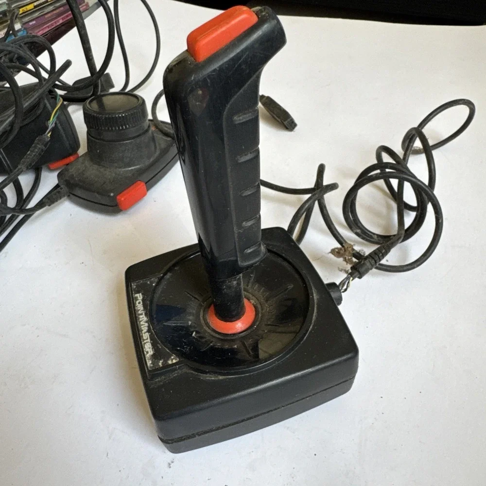 Atari 2600 Games Lot Of 18 Plus Controllers & Accessories. Untested AS-IS